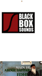 Mobile Screenshot of blackboxsounds.com